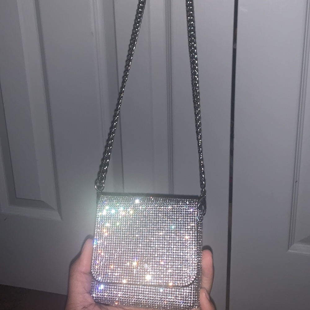 Silver purse